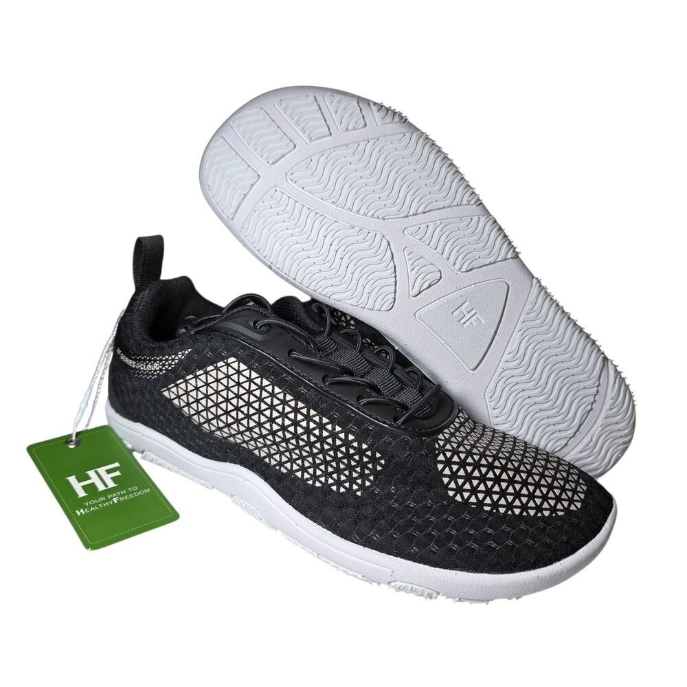 Hike Footwear Series x Cloud Ergonomic Barefoot Sneakers Black Unisex EU 37 NWT